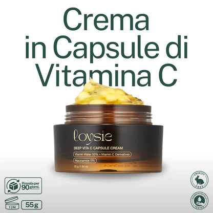 Crema in Capsule con Vitamina C